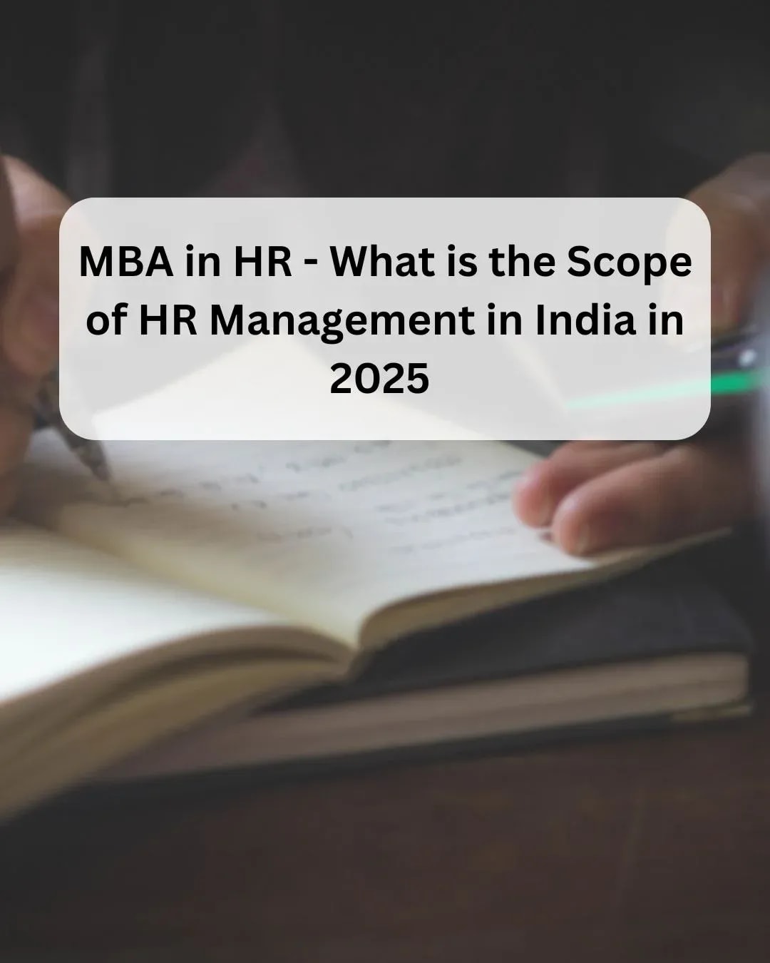 HR Management scope in India 2026