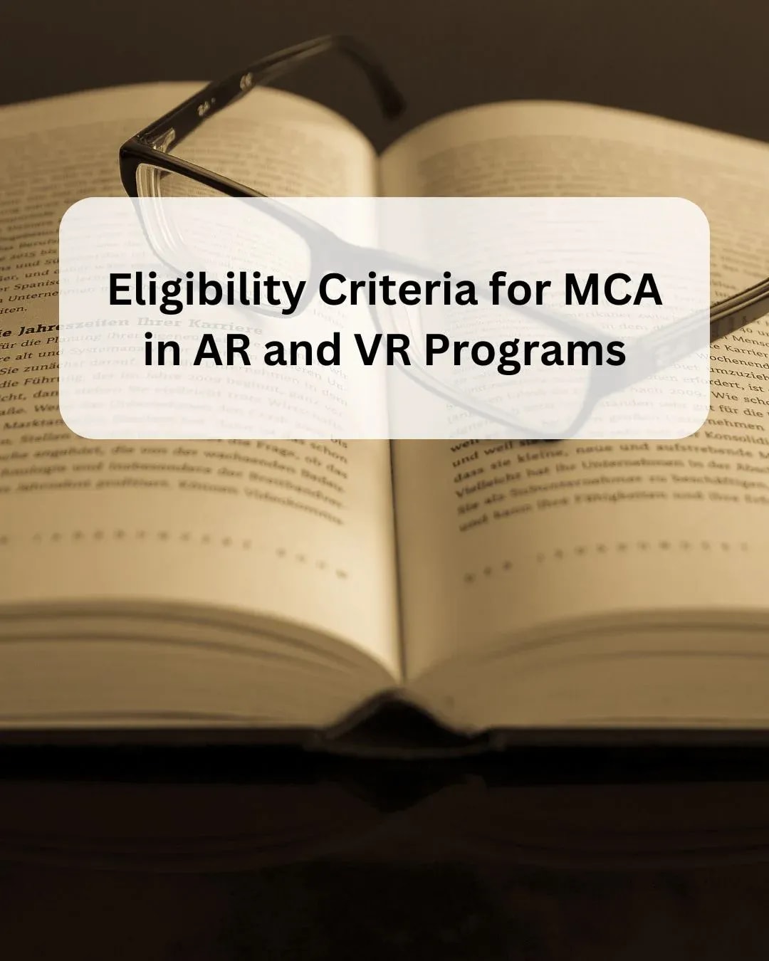 MCA AR VR Eligibility