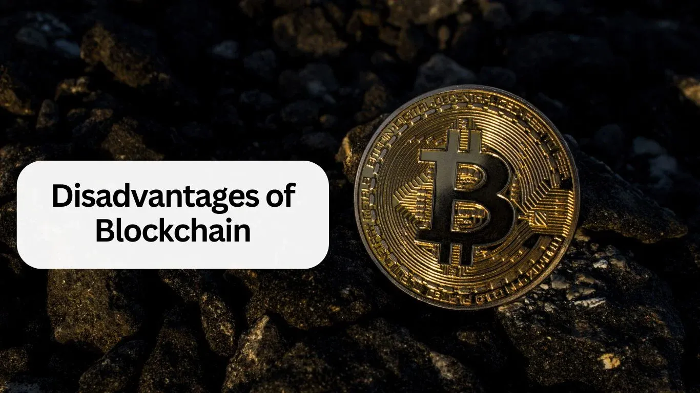 Disadvantages of Blockchain