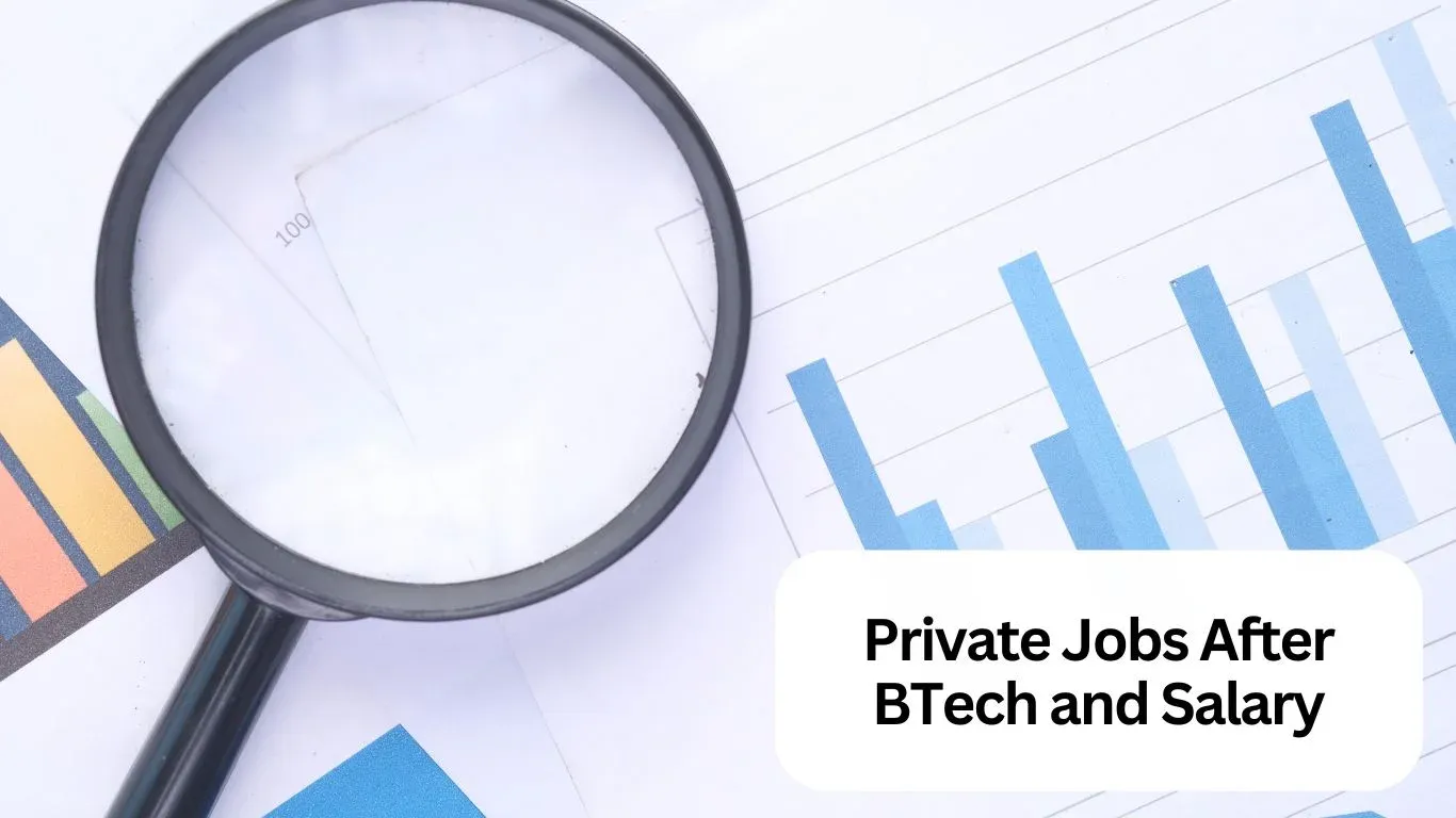 Private jobs after btech