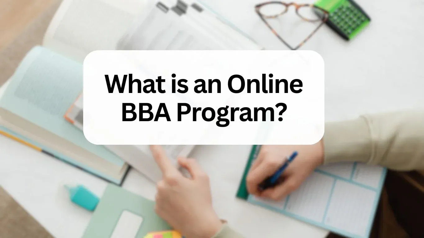 What is an Online BBA Program