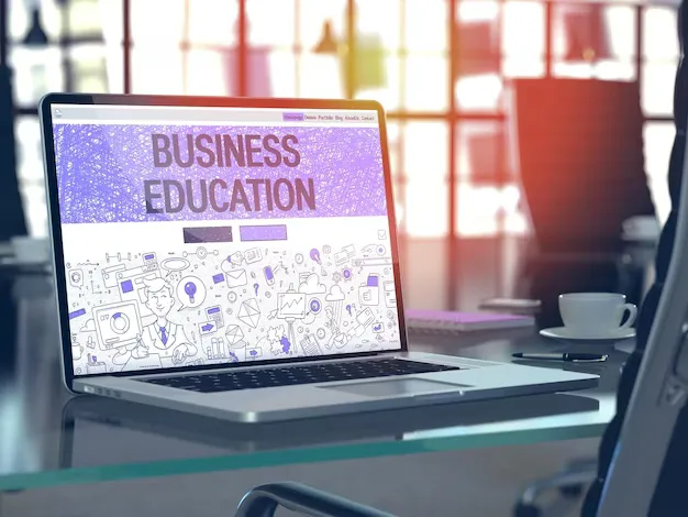 business-education-concept-closeup-landing-page-laptop-screen-modern-office-workplace-toned-image-with-selective-focus-3d-render_226262-1668.webp